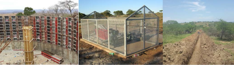 Esphiva Stand Alone Water Supply Scheme Components Constructed