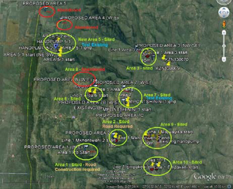 Identify Potential Drilling Area