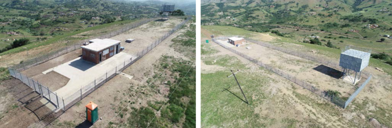 Kwahlokoloko Phase 2&3 Construction photos - Booster pumpstation with elevated tank