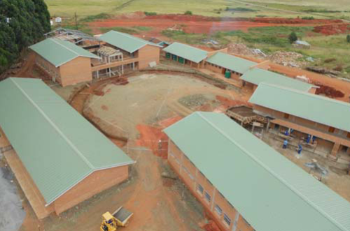 Langa High School Aerial View