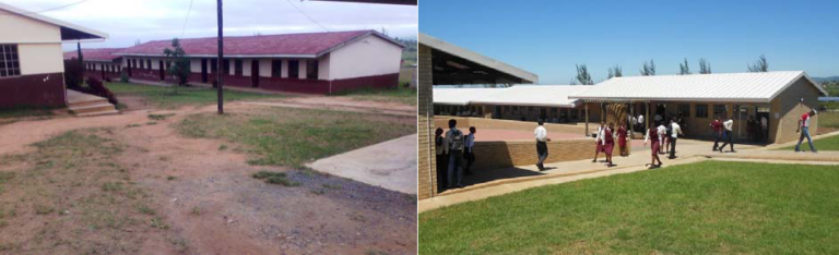 Mfinyeli High School Before and After