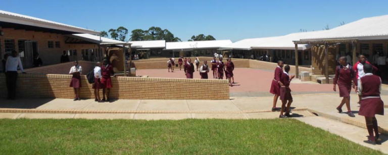 Mfinyeli High School Courtyard View