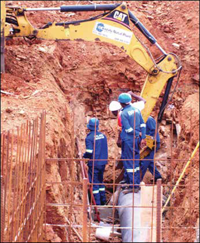 New 600mm Dia Rising Main