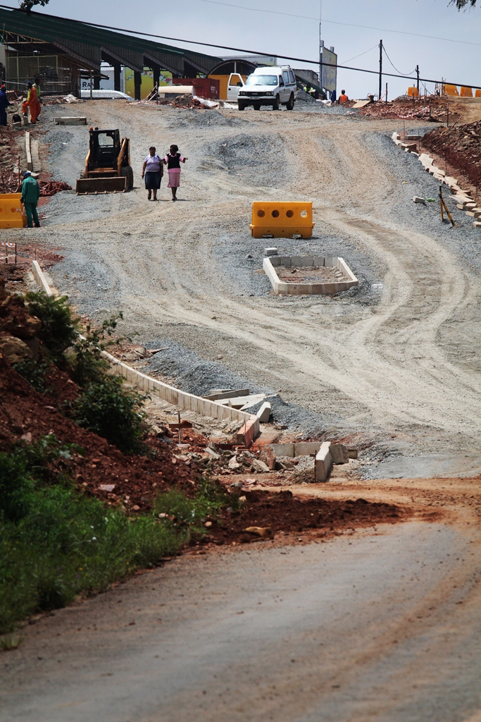 Nkandla CBD road2