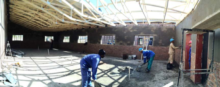 Phaphamane School Construction